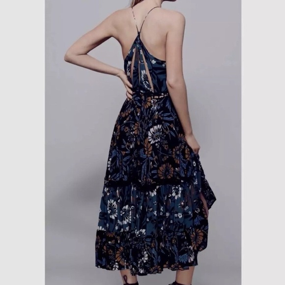 Free People Women’s Floral Cutout Maxi Dress - Picture 2 of 5